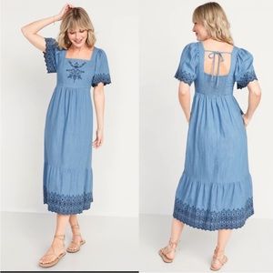 Old Navy Blue Maxi Dress